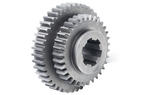 Steel 8620 - Splined Gear Cluster